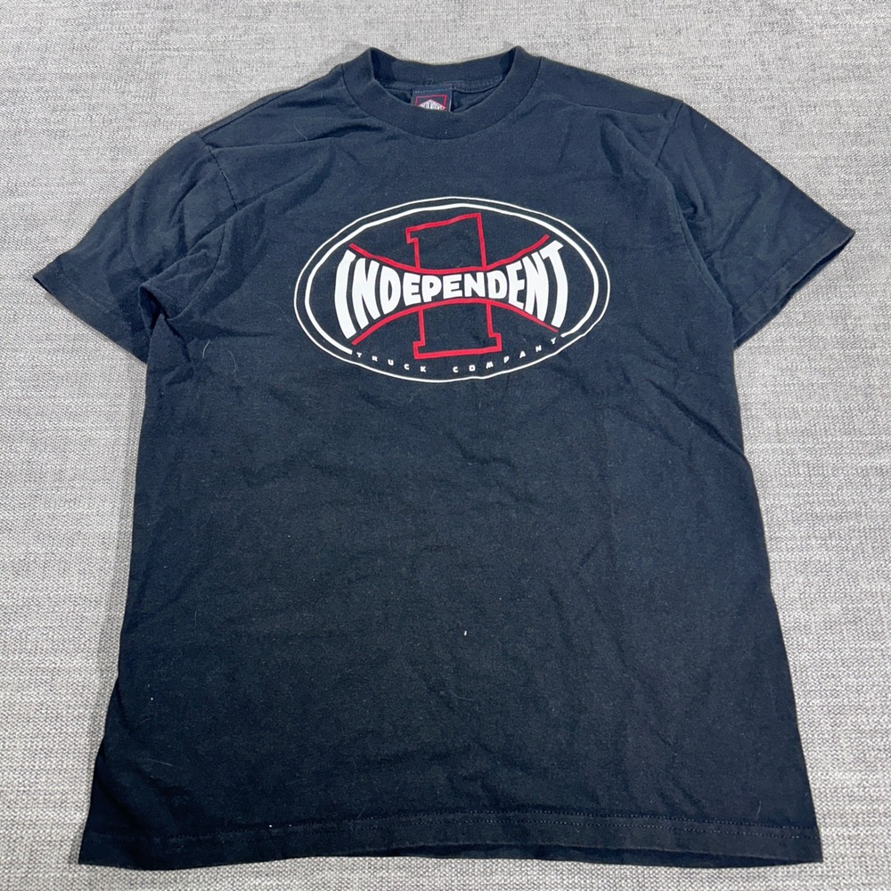 Independent Truck Company T-Shirt‎ Mens Small Black Excellent Graphic Logo Skate